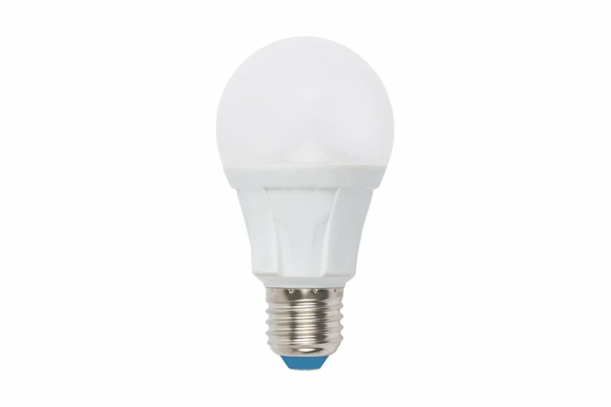 Светодиодная диммируемая лампа Uniel LED-A60 10W/6500K/E27/FR/DIM PLP01WH форма А UL-00004285