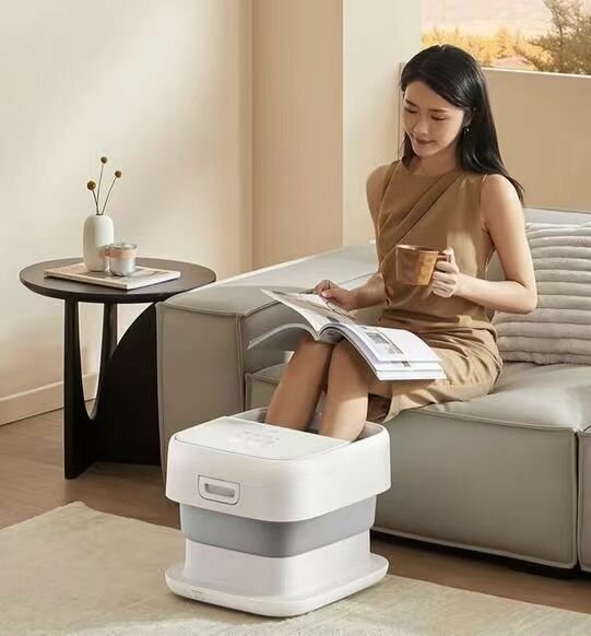 Картинки Умная подъемная ванночка для ног Xiaomi, постоянная регулировка температуры, складная