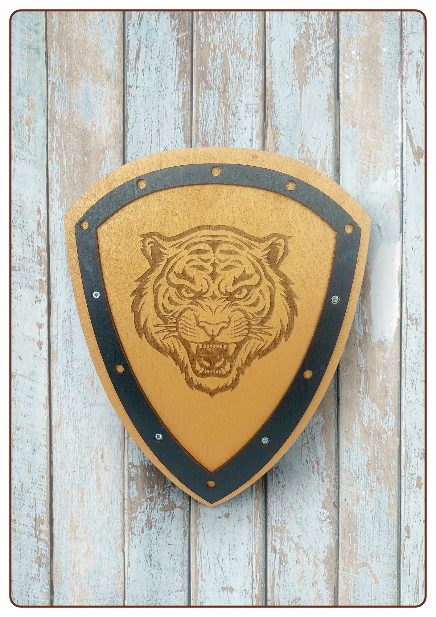 Щит детский деревянный — фото 1