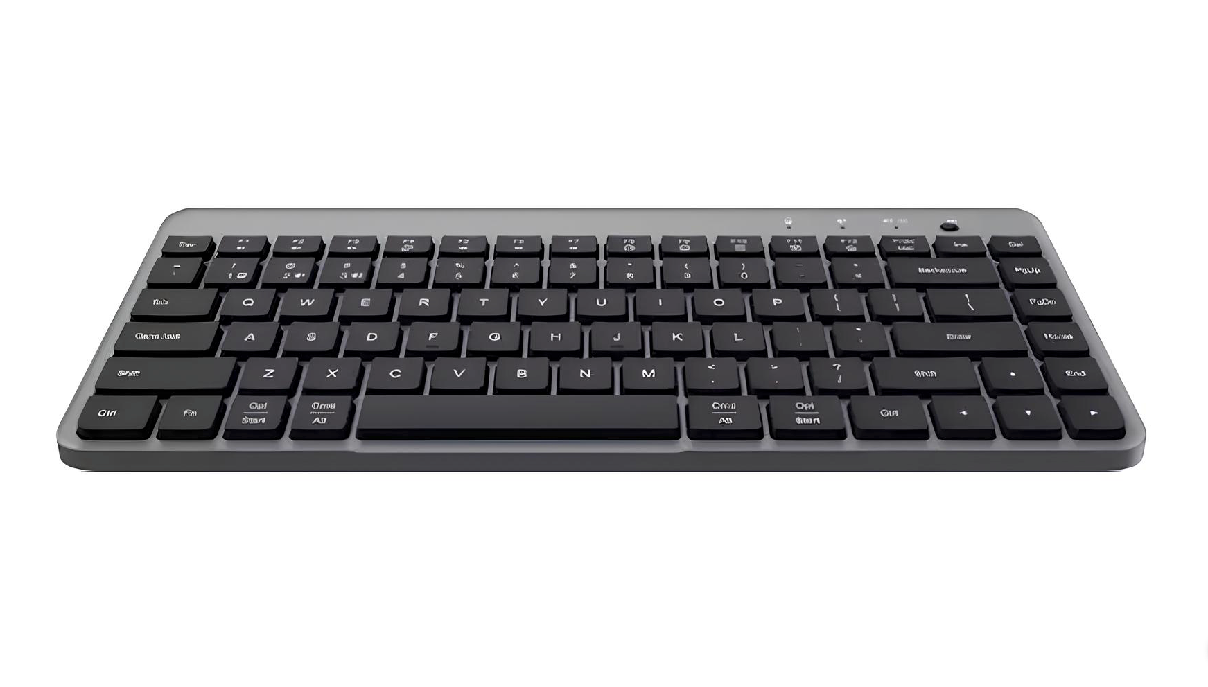 Беспроводная клавиатура Xiaomi Mi Dual Mode Wireless Keyboard (XMBXJP01YM), русские буквы, черная — фото 1