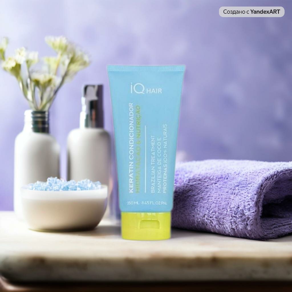 IQ Hair Hidratação & Nutrição Кондиционер Увлажнение и питание 250 мл — фото 1
