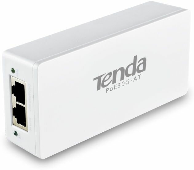 PoE-адаптер Tenda POE30G-AT Гигабитный PoE-инжектор 30W