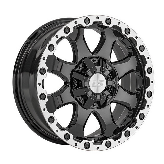 Колесный диск LS 1375 8x17/6x139.7 D100.1 ET36 BKL
