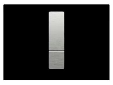 Sanit Нажимная клавиша смыва Sanit 16.752. C8.0000 Ineo Bright, термореактивная пластина, черная