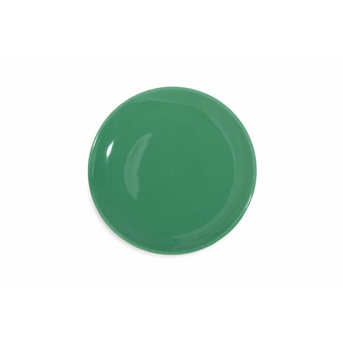 Тарелка круглая Coupe d-27 см.,фарфор,цвет зеленый, Lantana, SandStone