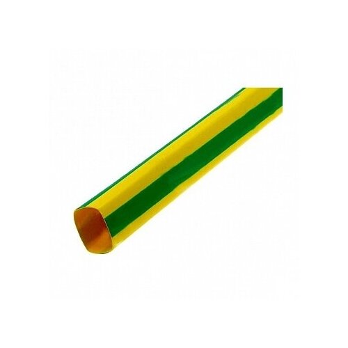 Термоусадочная трубка ТТУ 30/15 желто-зеленая 1 м. UDRS-D30-1-K52 IEK (8шт.)