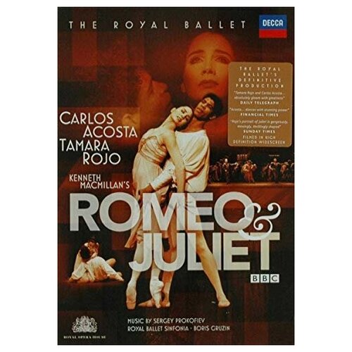 Prokofiev: Romeo & Juliet / Carlos Acosta (1 DVD) виниловая пластинка acosta leo acosta