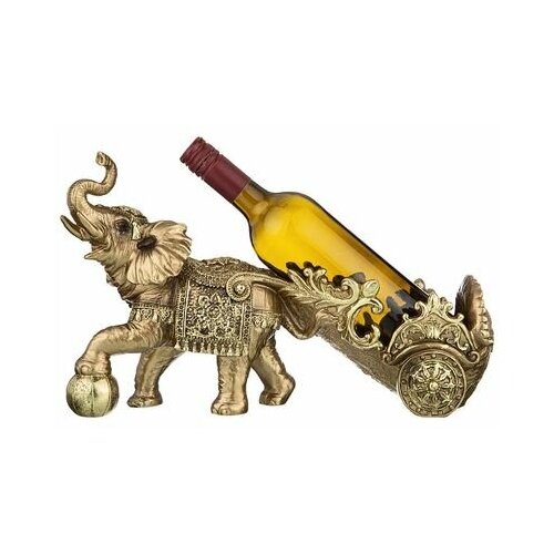 фото Подставка под бутылку lefard серия махараджи слон, 38*13.5*23 см (146-1526)