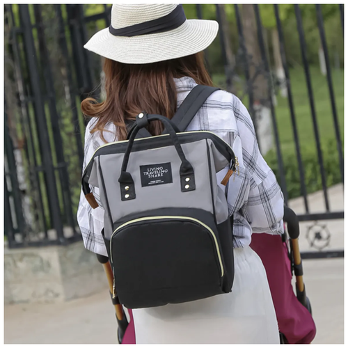 фото Рюкзак для мам/ сумка для мамы/ рюкзак для путешествий/ городской рюкзак living traveling share