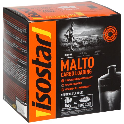 Isostar Malto Carbo Loading, 9 x 50 г, Neutral / Неатральный