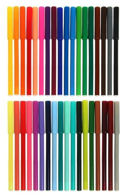 Фломастеры Faber-Castell 36 шт. - фото №20