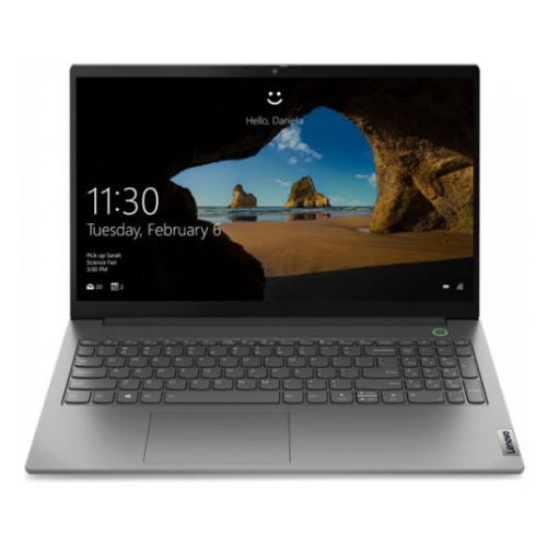 фото Ноутбук 15.6" ips fhd lenovo thinkbook 15 g3 acl grey (amd ryzen 5 5500u/8gb/256gb ssd/nodvd/vga int/fp/w10pro) (21a4008qru)