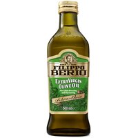 Масло оливковое Filippo Berio Extra Virgin, стеклянная бутылка, 0.5 кг, 0.5 л