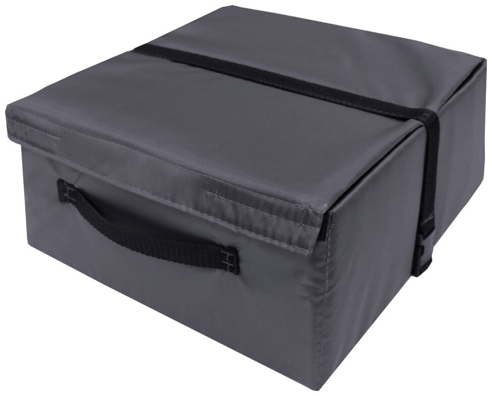 Автомобильный органайзер матех BOX В 30*30*15 цвет серый (ПВХ - 100%) арт. 08-132