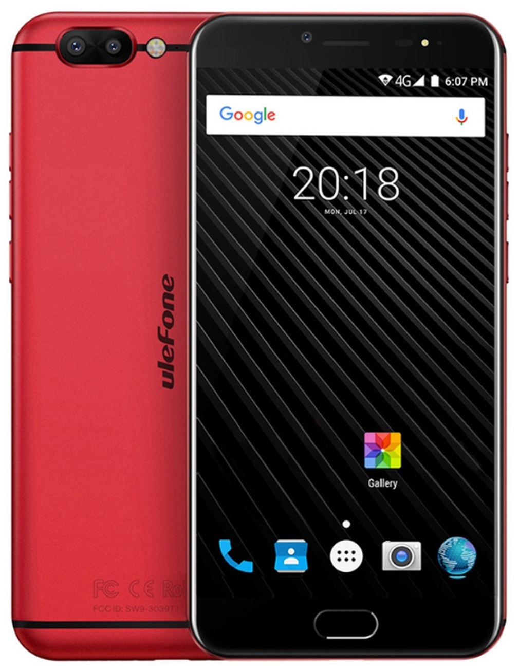 Смартфон Ulefone T1 6/64Gb, Red