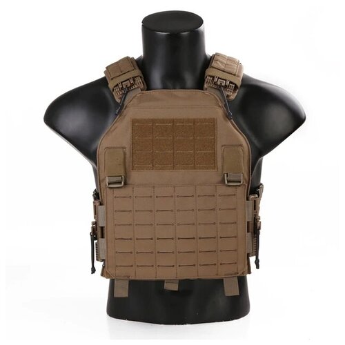 фото Жилет разгрузочный emersongear lvac assault хаки (coyote brown)