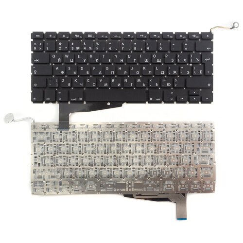 Клавиатура для ноутбука Apple MacBook Pro 15 A1286 Late 2008 Г-образный Enter 1130₽