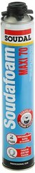 Пена монтажная Soudal Soudafoam Maxi 70, пистолетная, 870 мл 2300666