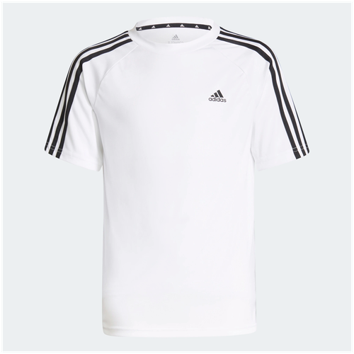 Футболка дет. спорт. GS8889/adidas/B SERE T WHITE/BLACK/размер 122