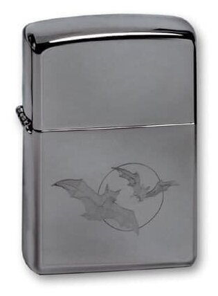 Зажигалка Zippo BATS/MOON 150 - фотография № 1