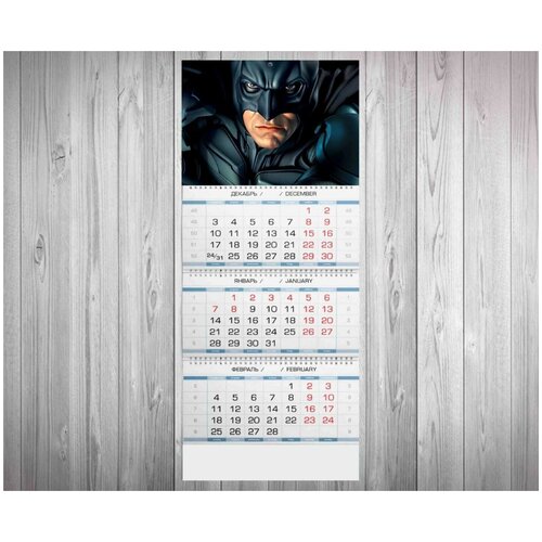 Календарь Mewni-Shop Квартальный Принт Бетмен -4