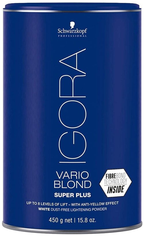 Schwarzkopf Professional Белый обесцвечивающий порошок Vario Blond Super Plus 10 %, 450 мл