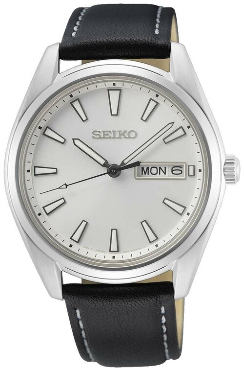 Наручные часы SEIKO CS Dress SUR447P1S, черный, белый