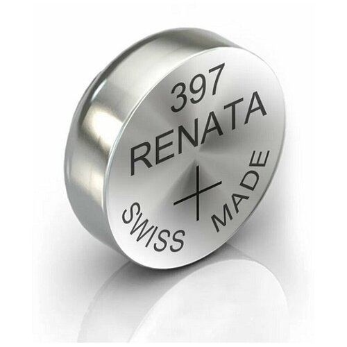 Батарейка оксид-серебряная Renata SR726 SW (397, SR59, G2) элемент питания для часов renata sr 916 sw 373 1 55 v 1 шт