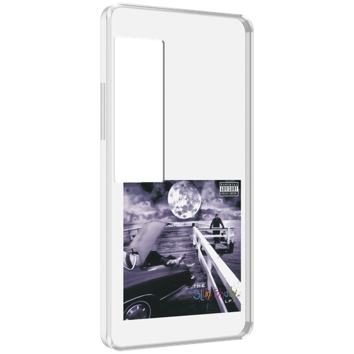 Чехол MyPads Eminem THE SLIM SHADY LP для Meizu Pro 7 Plus задняя-панель-накладка-бампер