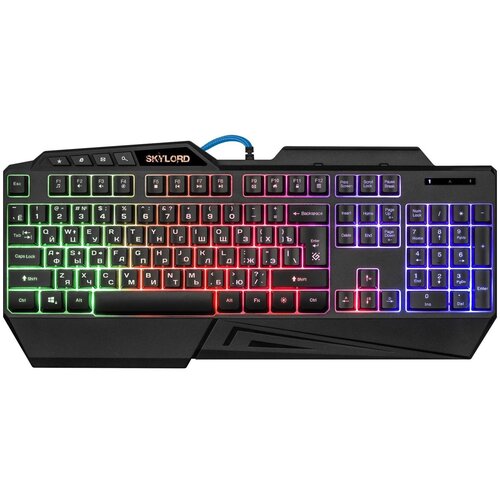 Клавиатура игровая проводная DEFENDER SkyLord GK-126 RU,RGB подсветка,19 Anti-Ghost