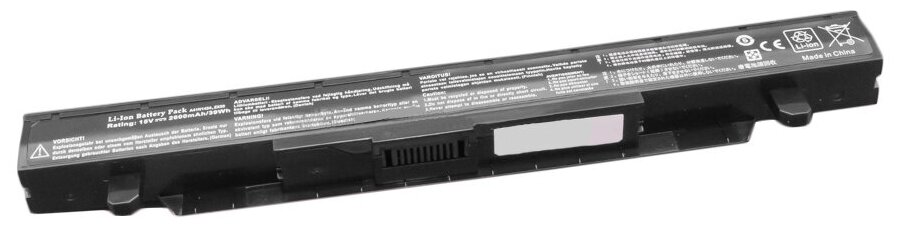 Аккумулятор (совместимый с A41LK5H, A41N1424) для ноутбука Asus GL552 15V 2600mAh черный