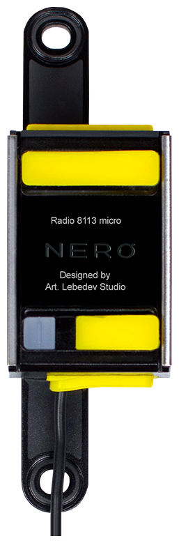 Модуль управления NERO Radio 8113 micro черный/желтый