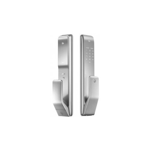 фото Умный замок для входной двери xiaomi mijia u m2 push pull silver