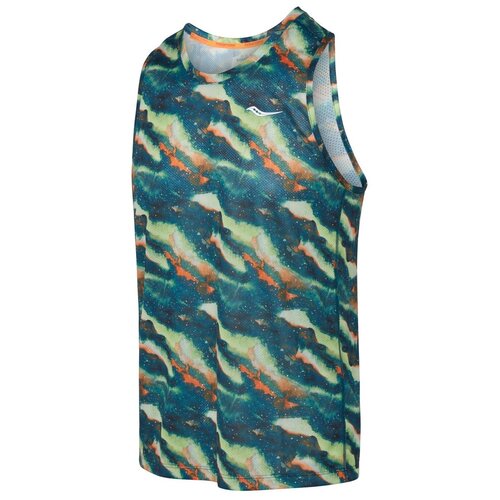 Майка беговая Saucony Stopwatch Singlet Vizi Galaxy Print (US:XL)