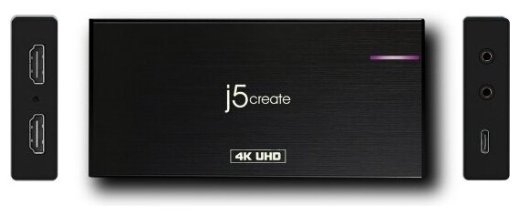 Внешняя карта видеозахвата j5create HDMI to USB-C Game Capture Station (JVA04)