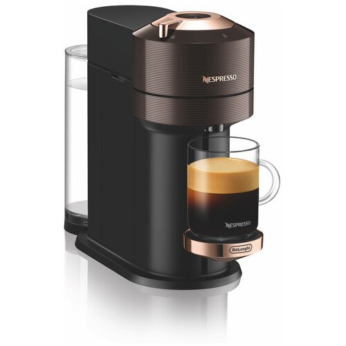 Кофемашина капсульная De'Longhi Nespresso Vertuo Next ENV120, коричневый кофемашина капсульная nespresso vertuo next gcv1 light grey