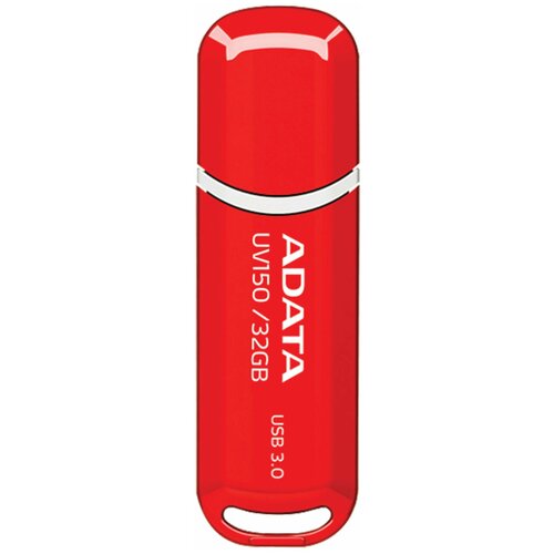 Флеш-диск 32 GB A-DATA UV150 USB 3.0, красный, AUV150-32G-RRD