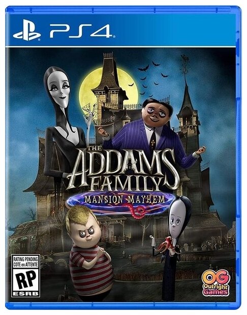 Игра для PlayStation 4 Семейка Аддамс: Переполох в особняке