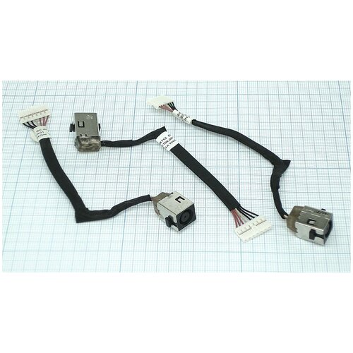 Разъем для ноутбука HY-HP026 HP ProBook 6360 6360B с кабелем опция zebra cbl dc 383a1 01 cable assembly power 5 4vdc 3a