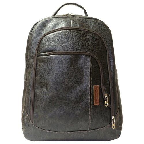 фото Мужской кожаный рюкзак carlo gattini marsano brown 3050-04