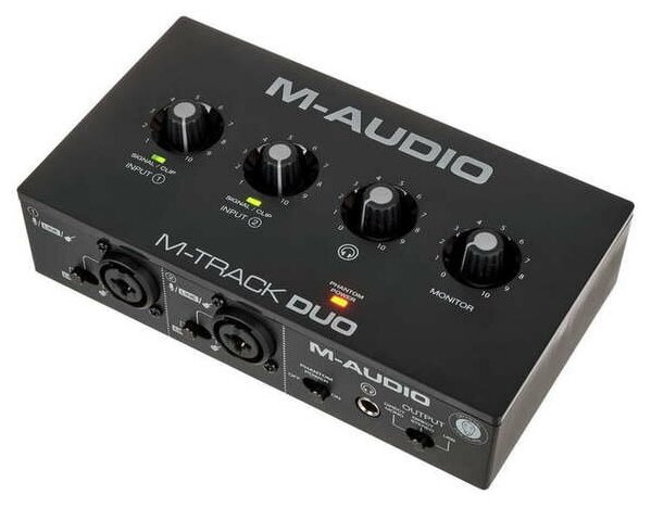 Внешняя звуковая карта M-Audio M-Track DUO