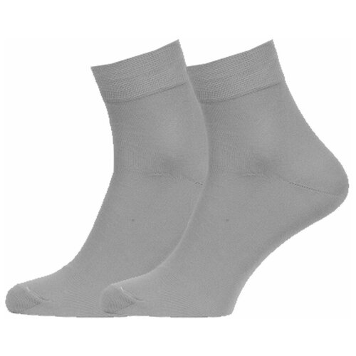 Носки Пингонс, размер 25 (размер обуви 39-41), серый носки мужские эко бамбук пингонс 6а12 бежевый 25 размер обуви 39 41