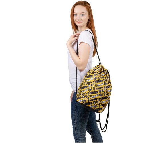 Мешок для обуви объемный GolD Скейты