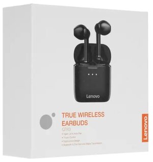 TWS Lenovo QT83 black