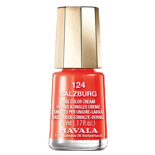 Mavala Лак для ногтей Nail Color Cream, 5 мл, 124 salzburg mavala лак для ногтей nail color cream 5 мл 113 ballerina