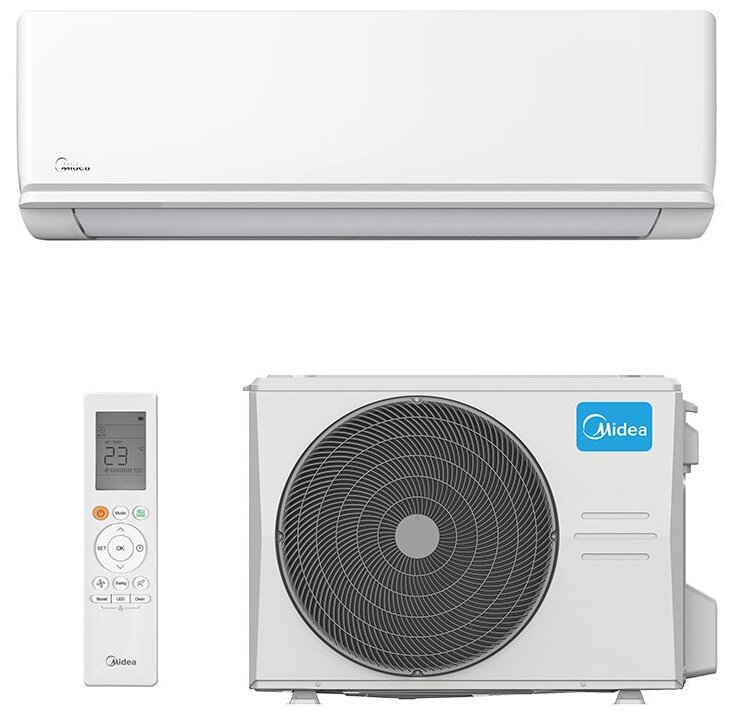 Сплит-система Midea MSAG1-12HRN1-I / MSAG1-12HRN1-O, белый