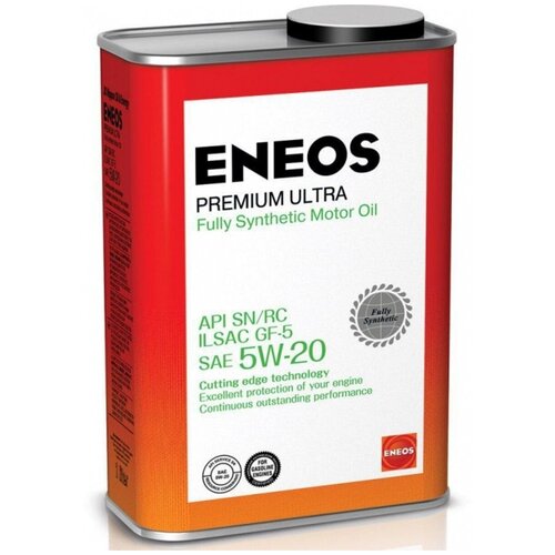 ENEOS Масло Моторное Eneos Premium Ultra Sn 5w-20 Синтетическое 1 Л 8801252022190