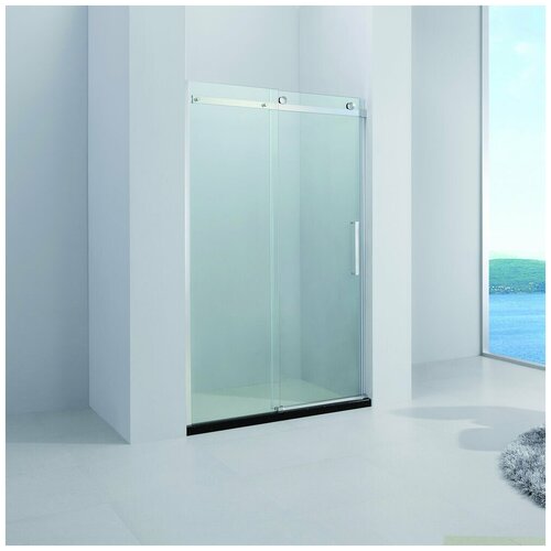 Душевая дверь в нишу Black & White S218