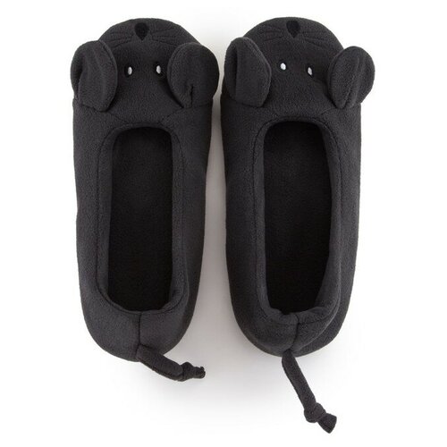 фото Тапочки женские цвет чёрный, размер 38 нет бренда