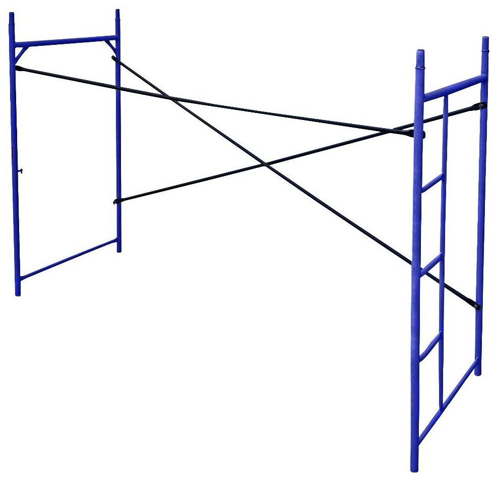 Леса строительные рамные Промышленник секция лрсп 100 секция с лестницей - фотография № 1